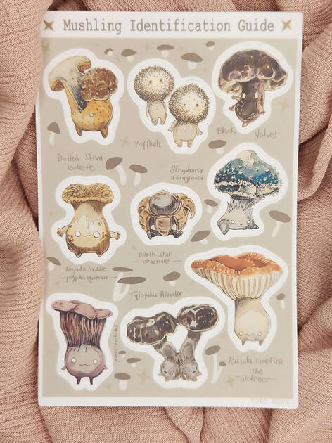 Mushling Sticker Sheet
